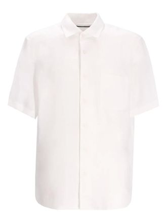 BOSS short-sleeve button-up shirt - White