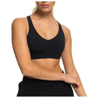 Roxy Heart into it Bra Sport-BH f&uuml;r Damen | schwarz