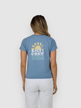 Salty Crew West Bound Modern T-Shirt blau