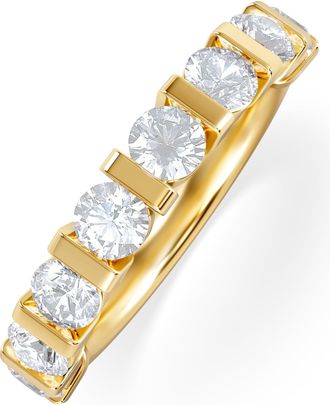 The Diamond Store Hannah 18K Gold Diamond Eternity Ring 1.50CT G/VS
