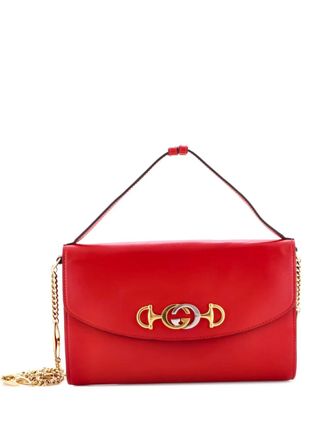 Gucci Zumi Leather Small shoulder bag - Red