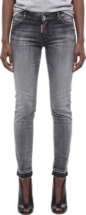 Dsquared2 Grey Skinny Mid Rise Jeans