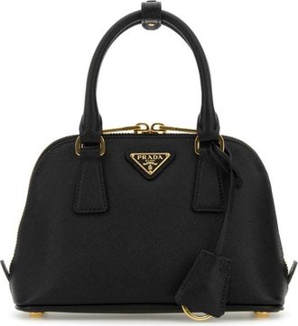 Prada Black Leather Handbag