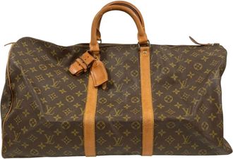 Louis Vuitton Brown Monogram Boston Bag (Pre-Owned)