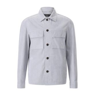 Arma Mex Leren Jas - Heren - Leren en Su&egrave;de Jassen - Blauw - 3XL - Leer - Jassen