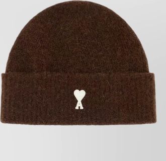 Ami alpaca ribbed beanie
