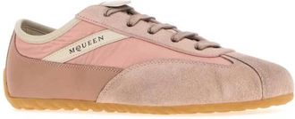 Alexander McQueen Boxe Sneaker - Dames - Sneakers - Roze - 38 1/2 EU - Leer - Schoenen