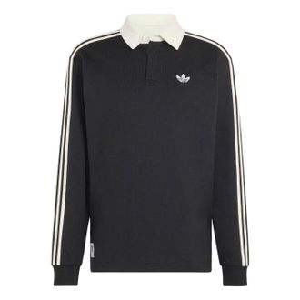 adidas x Beckenbauer WC26 OG Longsleeve Polo Shirt Asia Sizing Black LE4544