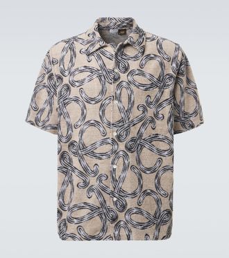 Loewe Paulas Ibiza cotton-blend terry shirt