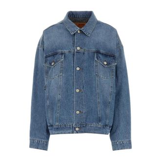 Magliano Denim Jackets, male, Blue, Size: M Denim Jacket