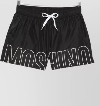 Moschino beach shorts side pockets back pocket