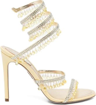 Rene Caovilla Sandali Chandelier 105mm - Giallo