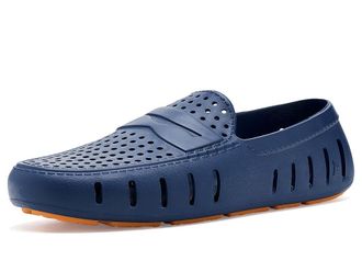 Floafers Country Club Driver 2.0 Mens Shoes Navy Peony/Flame Orange : 12 D - Medium, EVA