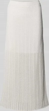 Rich & Royal Strickrock mit elastischem Bund in Offwhite, Gr&ouml;&szlig;e XL