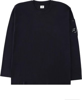 C.P. Company Navy Blue Crew Neck T-Shirt