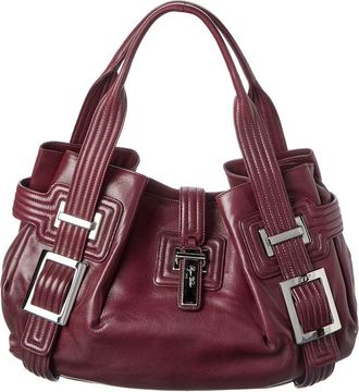 Roger Vivier Leather Hobo Bag