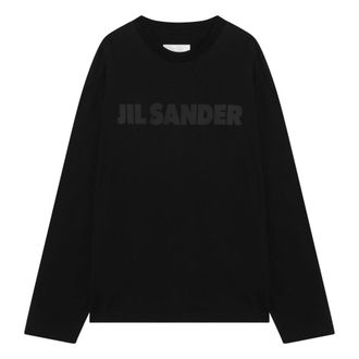 Jil Sander Heren, Tops, Zwart, Maat: XL Katoen