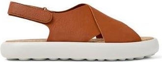 Camper Pelotas Flota Crisscross Slingback Sandal in Medium Brown at Nordstrom Rack, Size 43