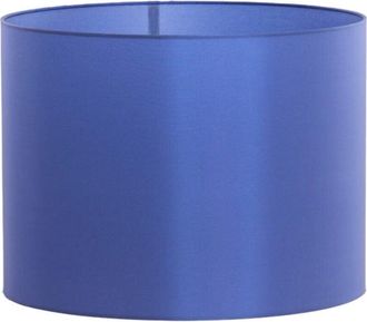 Light & Living Pantalla de lámpara - Paradox - azul - textil - - Light&living