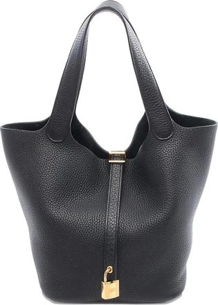 Hermès 2020 Clemence Picotin Lock 22 handbag - Zwart