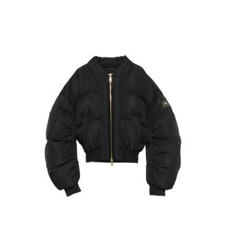 Elisabetta Franchi Cropped Puffer Jacket