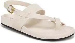 Franco Sarto Beryl Toe Loop Slingback Sandal in White at Nordstrom Rack, Size 6.5