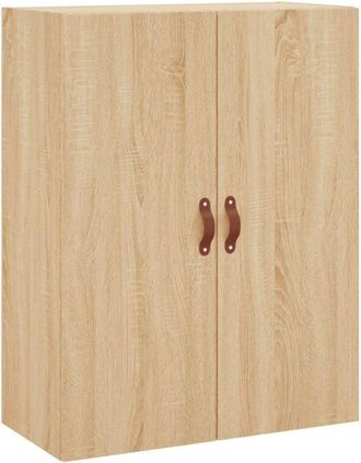 vidaXL Wall Mounted Cabinet Sonoma Oak 69.5x34x90 cm Vidaxl