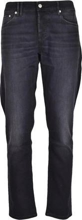 Cycle Close-Fitting Black Denim Jeans With Classic Five-Pocket Design
