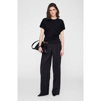 Anine Bing Zadig Tee in Black at Nordstrom, Size X-Small
