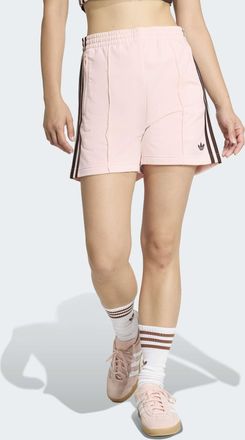 adidas Shorts ADIDAS ORIGINALS FB SHORT, Damen, Gr. XXL, N-Gr, sandy pink, aurora coffee, normal, gr., Obermaterial: 100% Polyester, Hosen Shorts, FIREBIRD C
