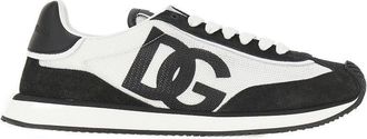 Dolce & Gabbana Leather and mesh DG CUSHION sneakers Man 39