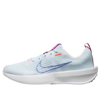 Nike (WMNS) Nike Interact Run White Glacier Blue Pink FD2292-107