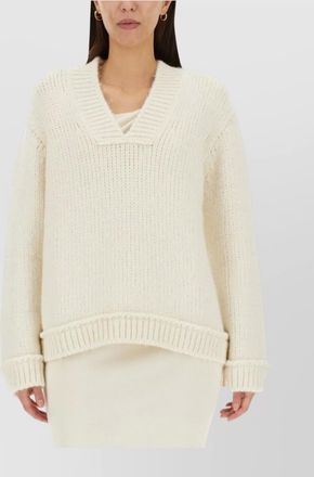 Tom Ford chunky knit v-neck sweater