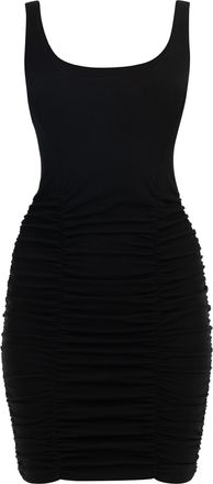 Mymo Mini jurkje met bandjes Dames zwart