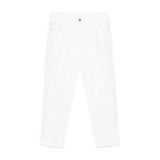 Ermanno Scervino Dames, Broeken, Wit, Maat: S