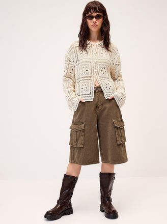 Twik Womens Cargo jort