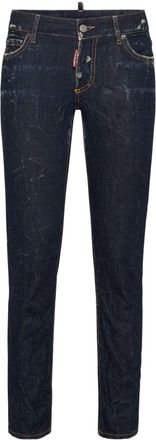 Dsquared2 low-rise slim-cut jeans - women - Cotton - 36 - Blue