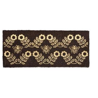 Tag Bee and Flower Coir Door Mat - Everyday Multicolor Doormat in Multicolored at Nordstrom, Size Medium