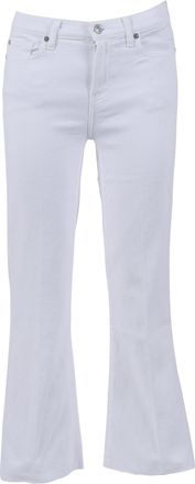 7 For All Mankind Kurz geschnittenes Dojo Soleil mit rohem Schnitt