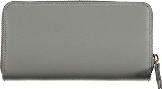 Tommy Hilfiger Chain-Detail Polyurethane Wallet - Grey