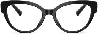 Dolce & Gabbana 3440 501 Brillen - Dames - Brillen - Zwart - 54 MM - Accessoires