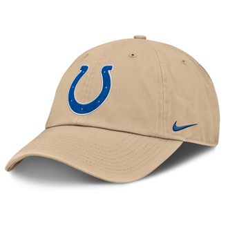 Nike Indianapolis Colts Club Nike Mens NFL Adjustable Hat in Brown | NF022FF98-M03