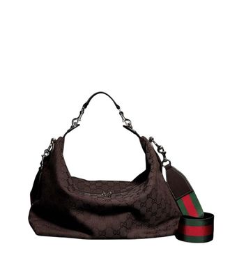 Gucci Dark Brown Brera medium crossbody bag