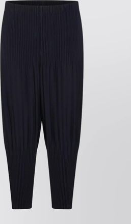 Homme Plissé Issey Miyake trousers with elastic waistband and pleats
