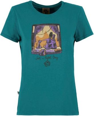 E9 Sunset T-Shirt f&uuml;r Damen | t&uuml;rkis