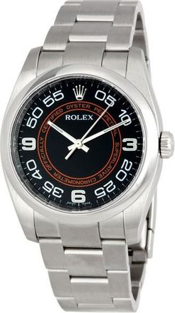Rolex Pre-owned Rolex Oyster Perpetual 36 Automatic Chronometer Mens Watch 116000BKCOAO