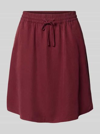 Marc O'Polo Denim Marc OPolo Denim Mini-Rock aus Lyocell in Bordeaux, Gr&ouml;&szlig;e XL