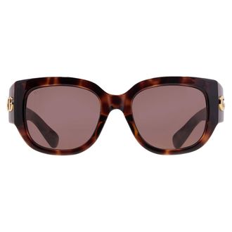 Gucci Brown Square Ladies Sunglasses GG1599SA 002 52