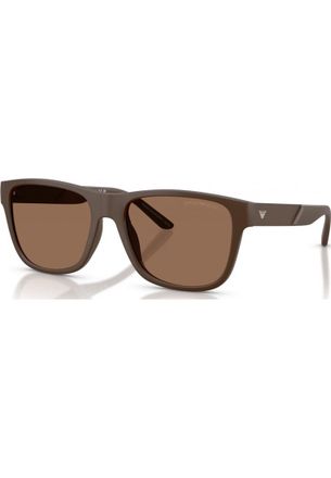 Emporio Armani Mens EA4243 56 624373 Sunglasses - Brown - One Size