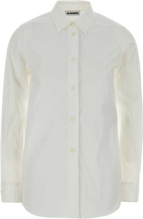 Jil Sander White Regular Solid Shirt